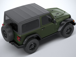 Jeep Wrangler Willys 2024 Modelo 3D