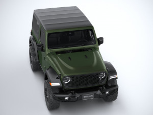 Jeep Wrangler Willys 2024 Modelo 3D