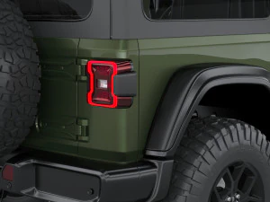 Jeep Wrangler Willys 2024 3D Model