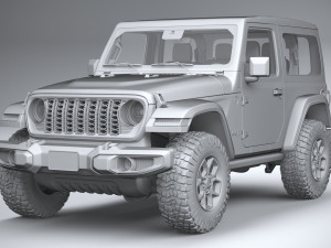 Jeep Wrangler Willys 2024 Modelo 3D