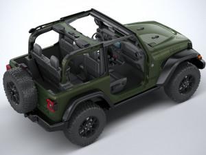 Jeep Wrangler Willys 2024 Modelo 3D