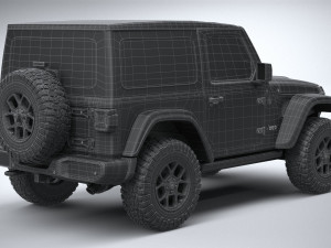 Jeep Wrangler Willys 2024 Modelo 3D