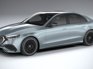 Mercedes-Benz E-class AMG Line 2024 3Dモデル