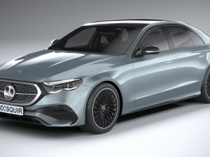 Mercedes-Benz E-class AMG Line 2024 3Dモデル