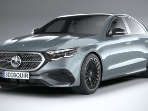 Mercedes-Benz E-class AMG Line 2024 3Dモデル