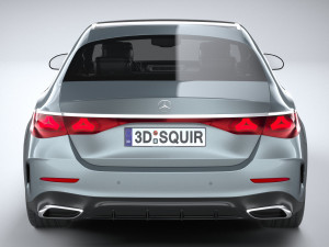 Mercedes-Benz E-class AMG Line 2024 3Dモデル