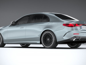 Mercedes-Benz E-class AMG Line 2024 3Dモデル
