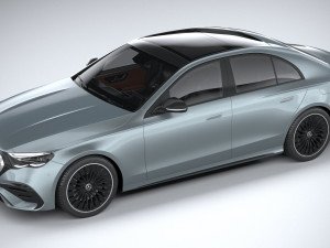 Mercedes-Benz E-class AMG Line 2024 3Dモデル