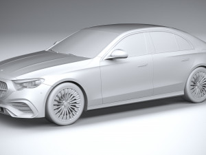 Mercedes-Benz E-class AMG Line 2024 3Dモデル