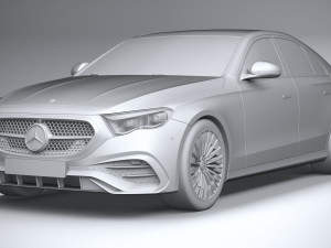 Mercedes-Benz E-class AMG Line 2024 3Dモデル