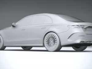 Mercedes-Benz E-class AMG Line 2024 3Dモデル