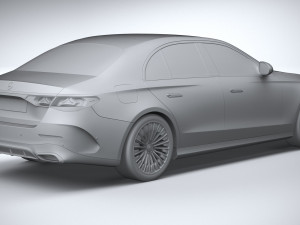 Mercedes-Benz E-class AMG Line 2024 3Dモデル