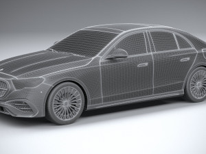 Mercedes-Benz E-class AMG Line 2024 3Dモデル