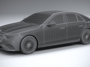 Mercedes-Benz E-class AMG Line 2024 3Dモデル