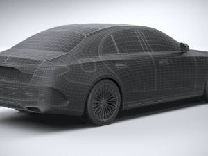 Mercedes-Benz E-class AMG Line 2024 3Dモデル