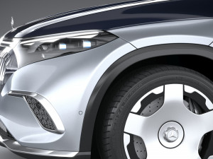 Mercedes-Benz EQS SUV Maybach 2024 3D 模型