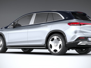 Mercedes-Benz EQS SUV Maybach 2024 3D 模型