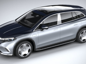 Mercedes-Benz EQS SUV Maybach 2024 3D 模型