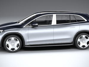 Mercedes-Benz EQS SUV Maybach 2024 3D 模型