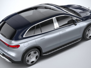 Mercedes-Benz EQS SUV Maybach 2024 3D 模型