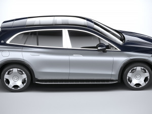 Mercedes-Benz EQS SUV Maybach 2024 3D 模型