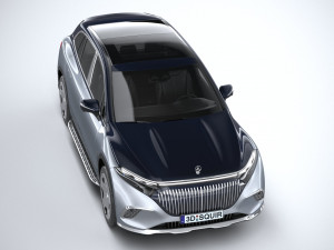 Mercedes-Benz EQS SUV Maybach 2024 3D 模型