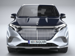 Mercedes-Benz EQS SUV Maybach 2024 3D 模型