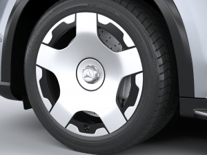 Mercedes-Benz EQS SUV Maybach 2024 3D 模型
