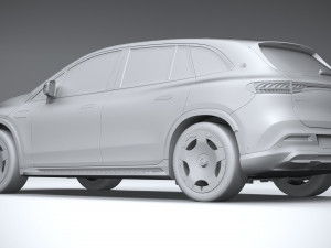 Mercedes-Benz EQS SUV Maybach 2024 3D 模型