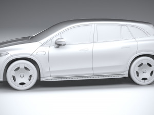 Mercedes-Benz EQS SUV Maybach 2024 3D 模型