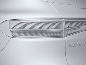 Mercedes-Benz EQS SUV Maybach 2024 3D 模型