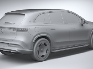 Mercedes-Benz EQS SUV Maybach 2024 3D 模型