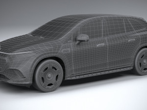 Mercedes-Benz EQS SUV Maybach 2024 3D 模型