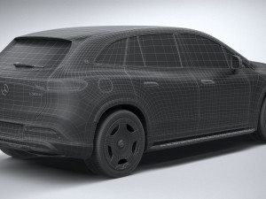 Mercedes-Benz EQS SUV Maybach 2024 3D 模型