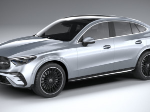 Mercedes-Benz GLC Coupe AMG 2024 Modelo 3D