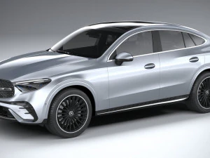 Mercedes-Benz GLC Coupé AMG 2024 Modelo 3D