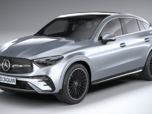 Mercedes-Benz GLC Coupe AMG 2024 Modelo 3D