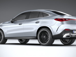 Mercedes-Benz GLC Coupe AMG 2024 Modelo 3D