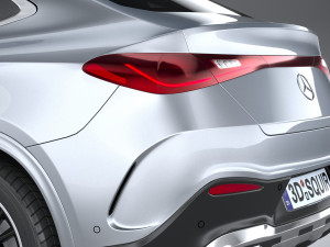 Mercedes-Benz GLC Coupe AMG 2024 Modelo 3D