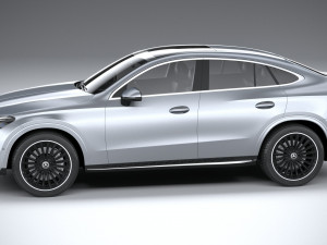 Mercedes-Benz GLC Coupe AMG 2024 Modelo 3D