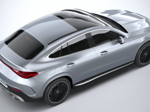 Mercedes-Benz GLC Coupe AMG 2024 Modelo 3D
