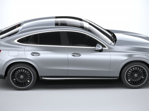 Mercedes-Benz GLC Coupe AMG 2024 Modelo 3D