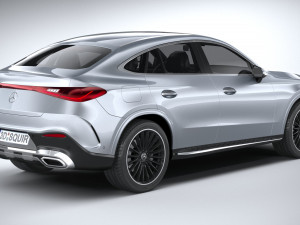 Mercedes-Benz GLC Coupe AMG 2024 Modelo 3D