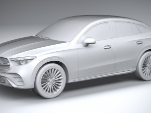 Mercedes-Benz GLC Coupe AMG 2024 Modelo 3D