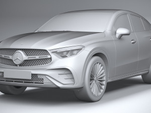 Mercedes-Benz GLC Coupe AMG 2024 Modelo 3D