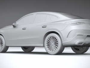Mercedes-Benz GLC Coupe AMG 2024 Modelo 3D