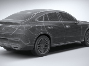 Mercedes-Benz GLC Coupe AMG 2024 Modelo 3D