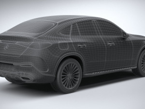 Mercedes-Benz GLC Coupe AMG 2024 Modelo 3D