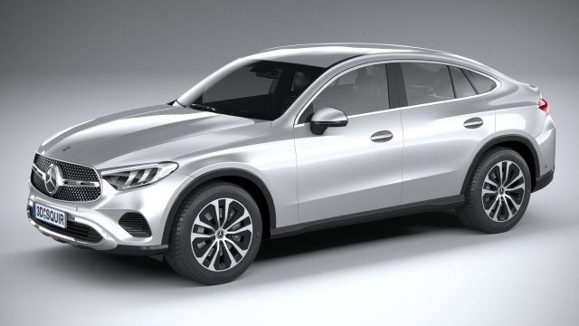 Mercedes-Benz GLC Coupe Basic 2024 3Dモデル .c4d .max .obj .3ds .fbx .stl .blend 