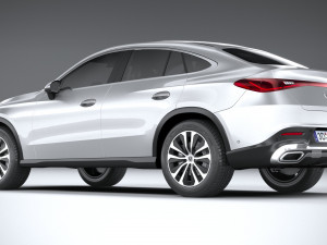 Mercedes-Benz GLC Coupe Basic 2024 3Dモデル